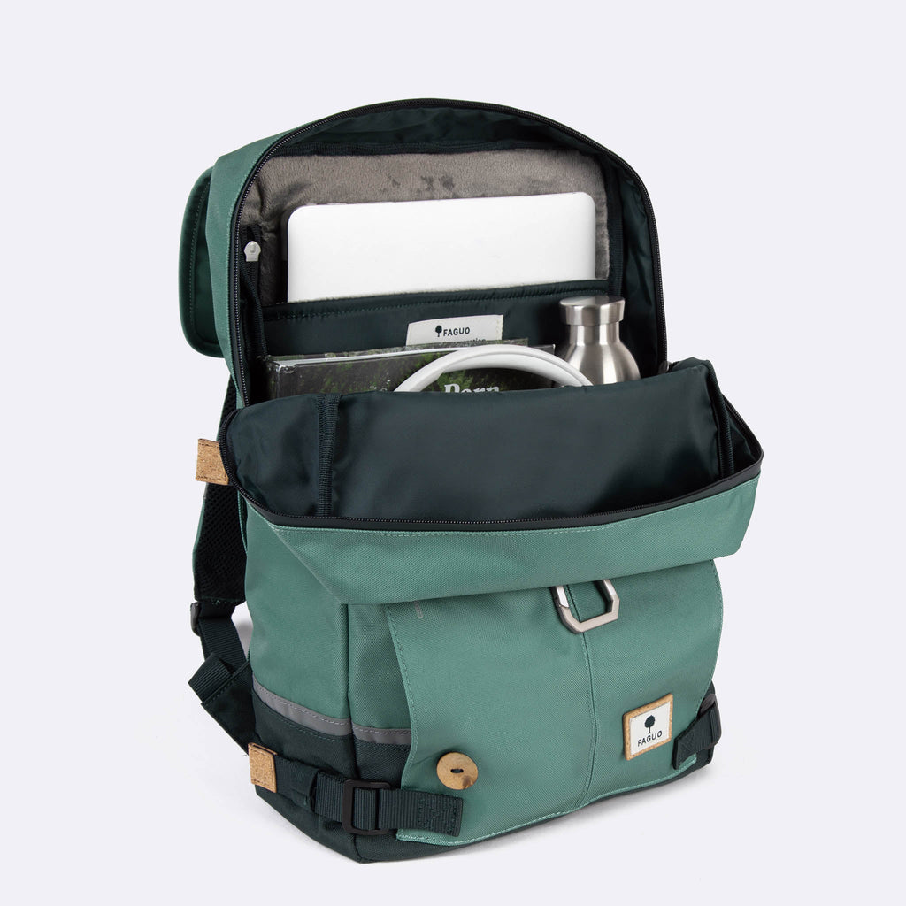 Blue Commuter Backpack - Men's