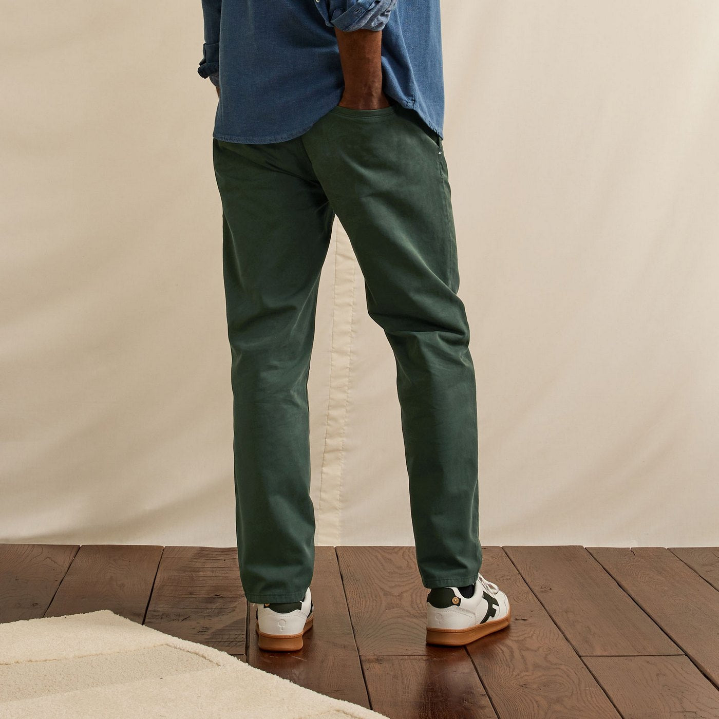Chino Verde Oscuro Rumilly - Hombre