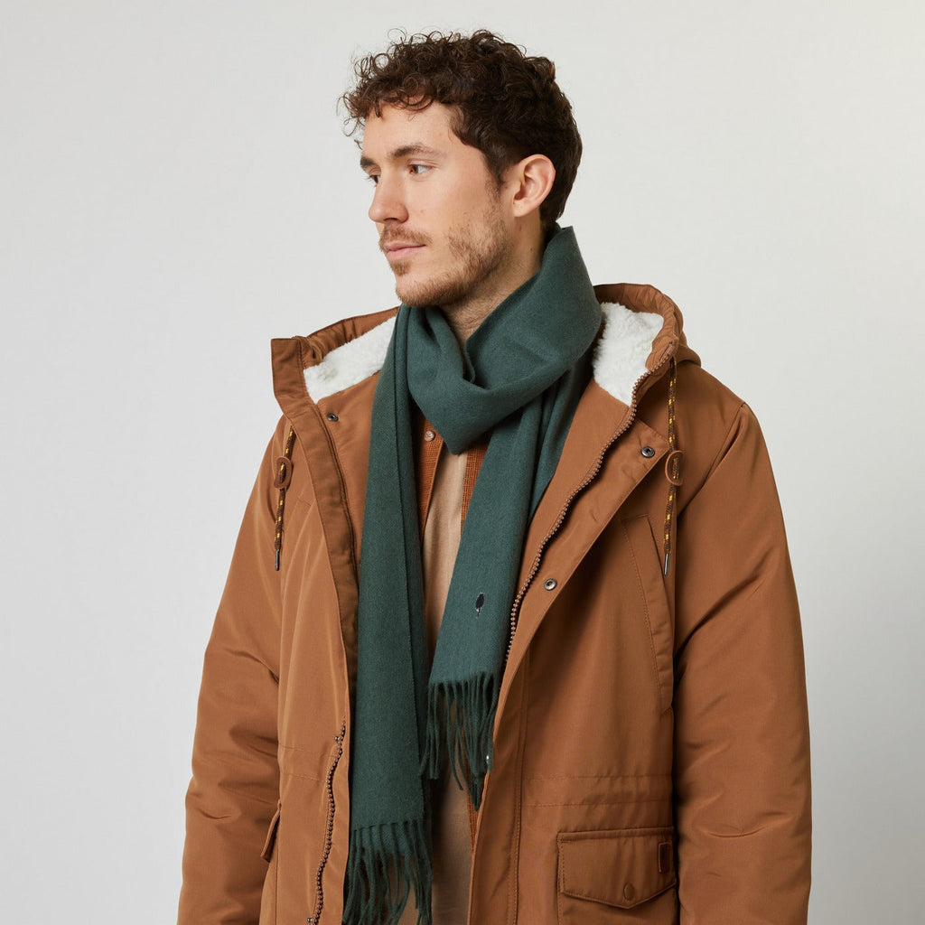 Écharpe Vert Foncé & Multicolore Scarf - Homme