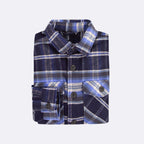 Sobrecamisa Azul Oscuro y Blanca Flavigny - Hombre