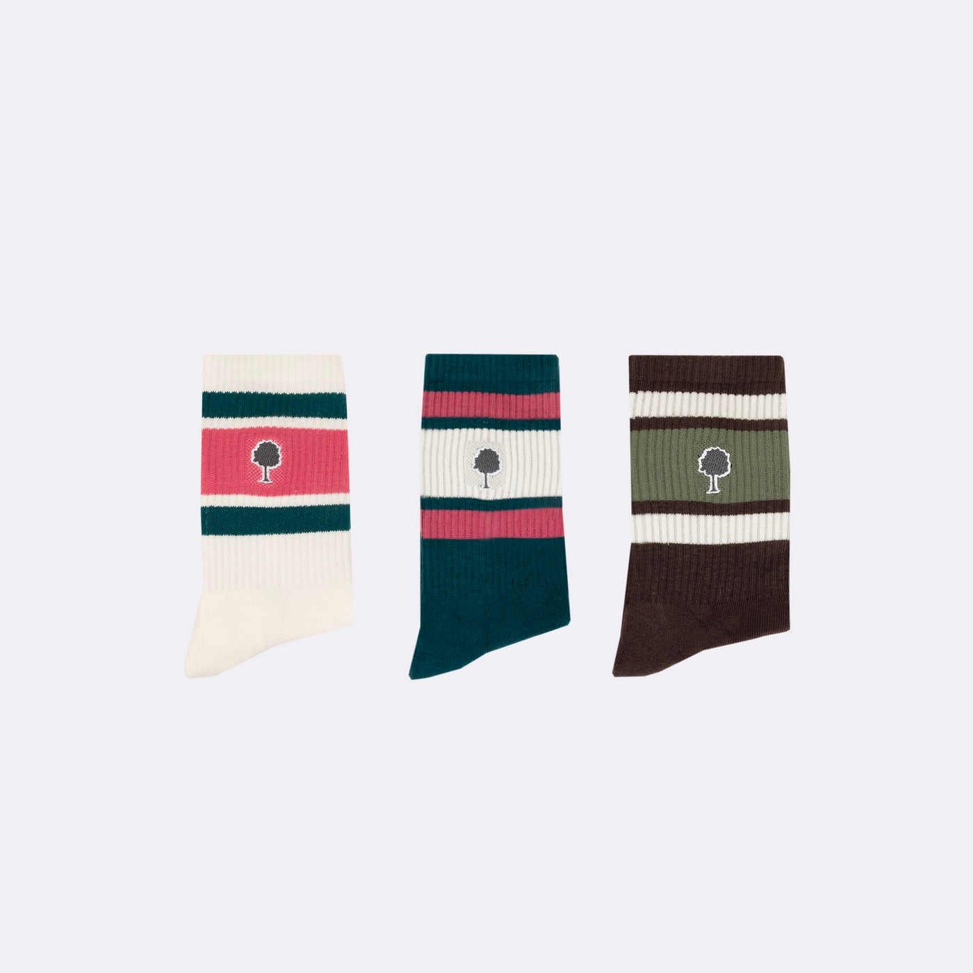 Calcetines - Sport Socks X3 - Marrón - Hombre