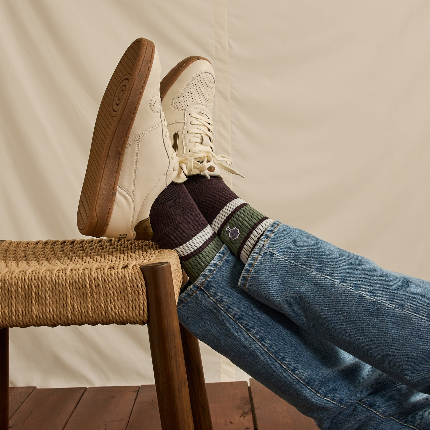 Calcetines - Sport Socks X3 - Marrón - Hombre