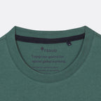 T-Shirt Vert Grisé Brodé Arcy - Homme