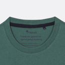 T-Shirt Vert Grisé Brodé Arcy - Homme