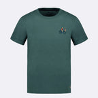 T-Shirt Vert Grisé Brodé Arcy - Homme