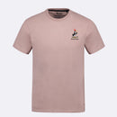 Faguo - T-Shirt Mc - Arcy - Rose - Homme
