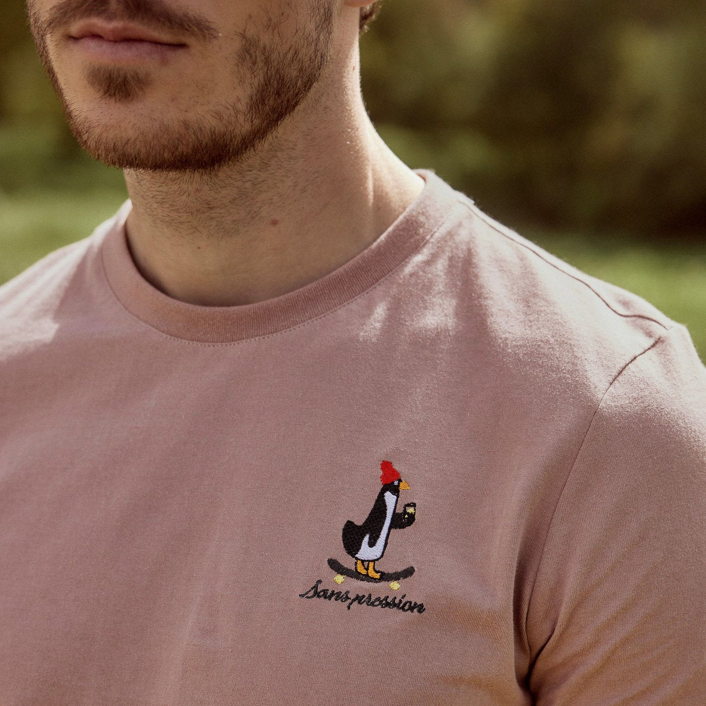 Camiseta Mc - Arcy - Rosa - Hombre