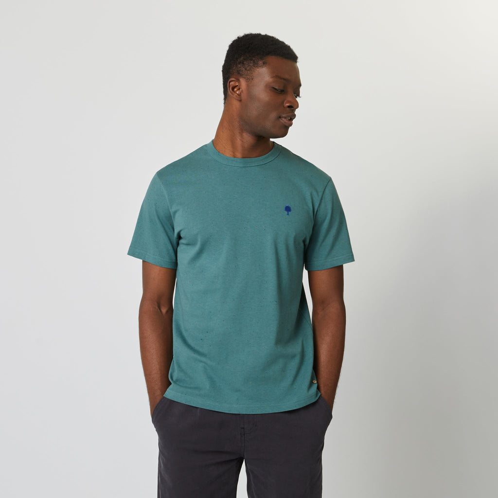 Light Green Marl T-Shirt Lugny - Men
