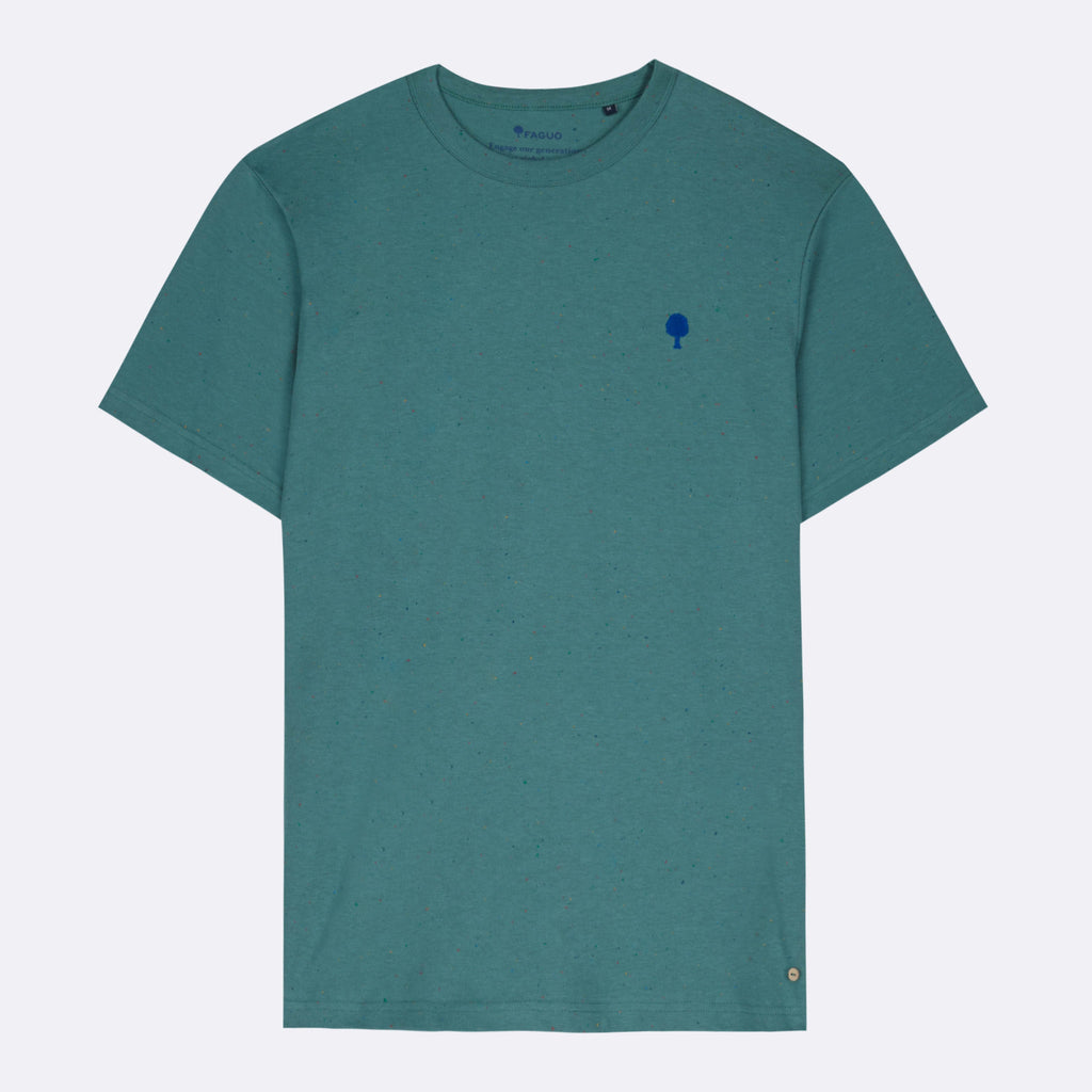 Light Green Marl T-Shirt Lugny - Men