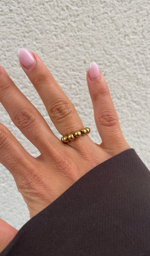 Bague Metal Pearl