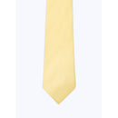 Cravate Jaune Unie - Jaune Pale