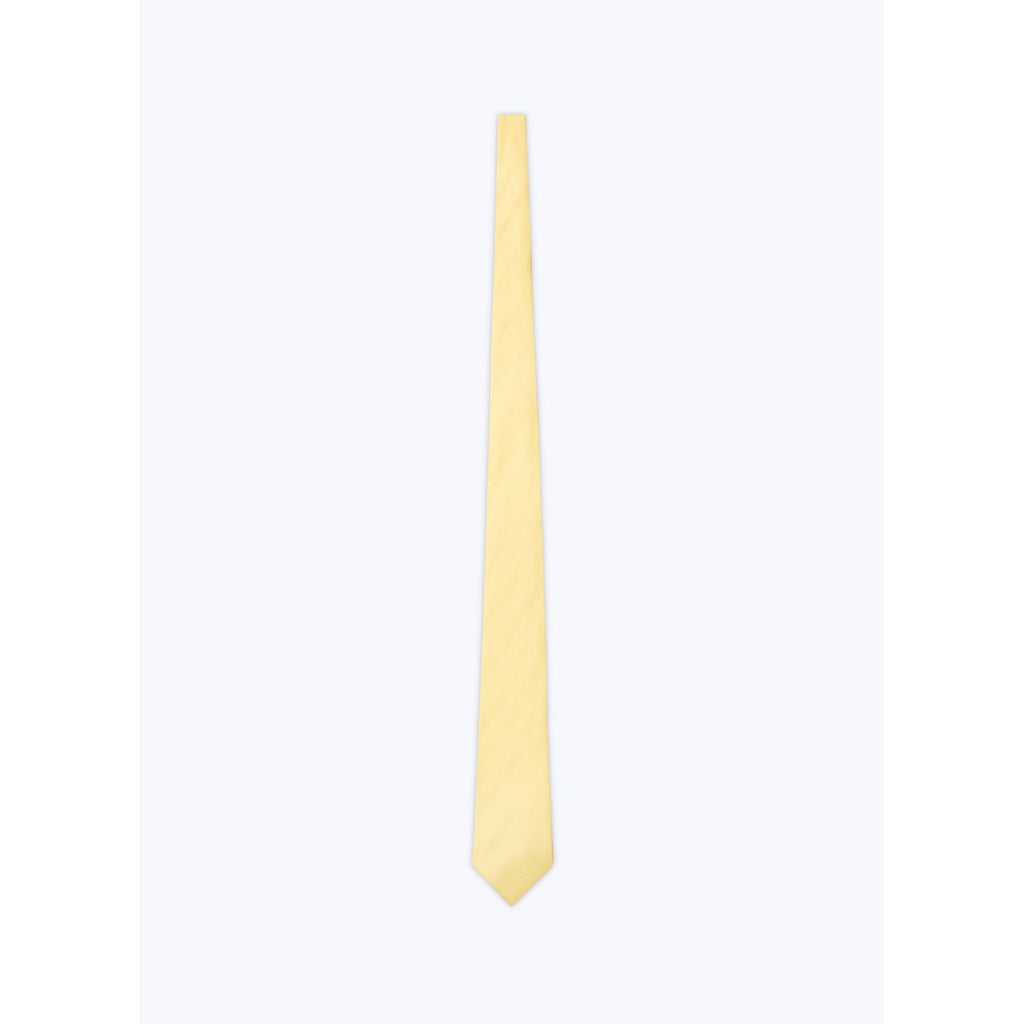 Corbata Lisa Amarilla - Amarillo Pálido