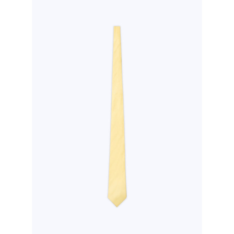 Cravate Jaune Unie - Jaune Pale