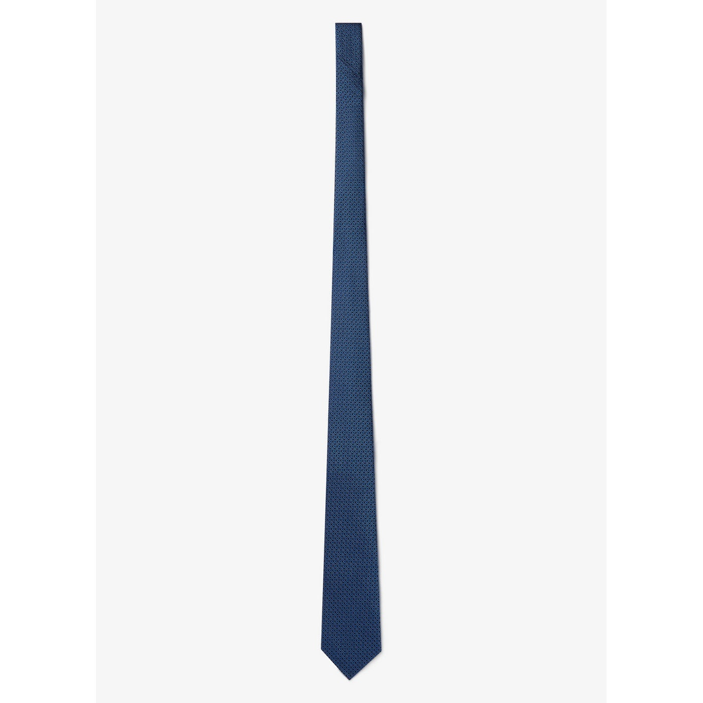 Fursac - Cross Jacquard Tie - Navy