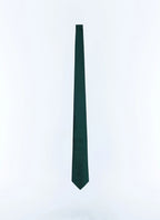 Polka Dot Tie - Bottle Green