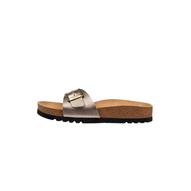 Women's Sandals Scholl Estelle Laminated - Dark Beige