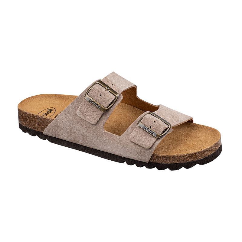 Sandales Homme Scholl Julien Suede - Beige Foncé