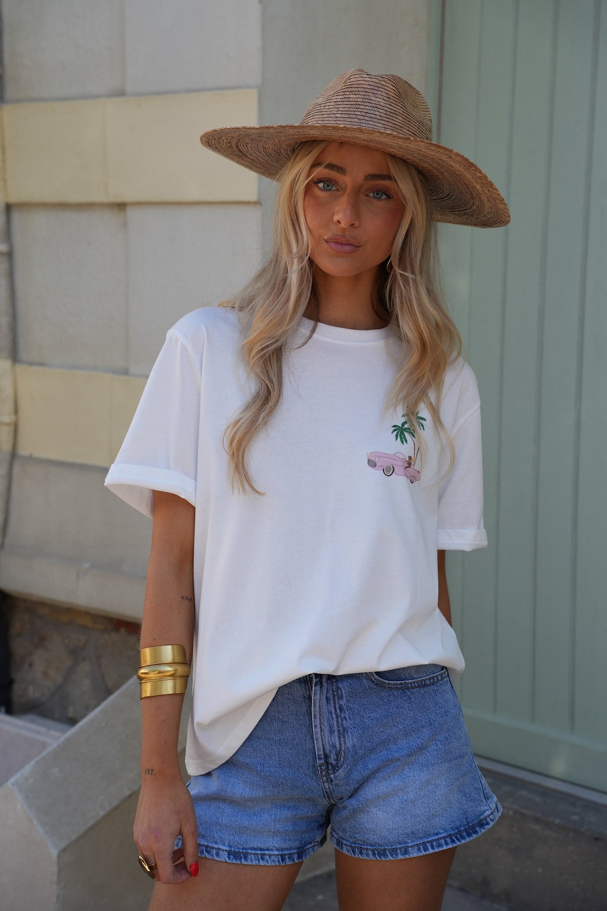 T-Shirt Imprimé - Leane Blanc
