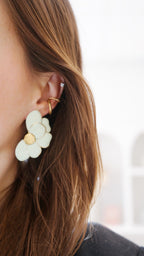 Pendientes Iris Verde Agua