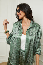 Bandana Shirt - Khaki