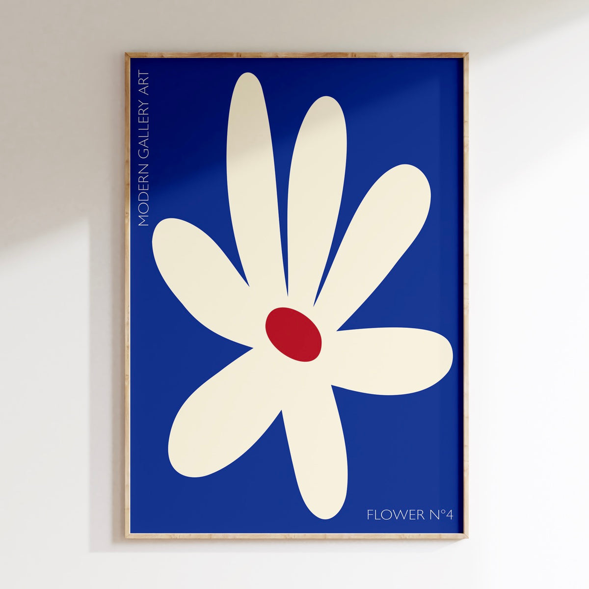 Flower N4 - Bleu