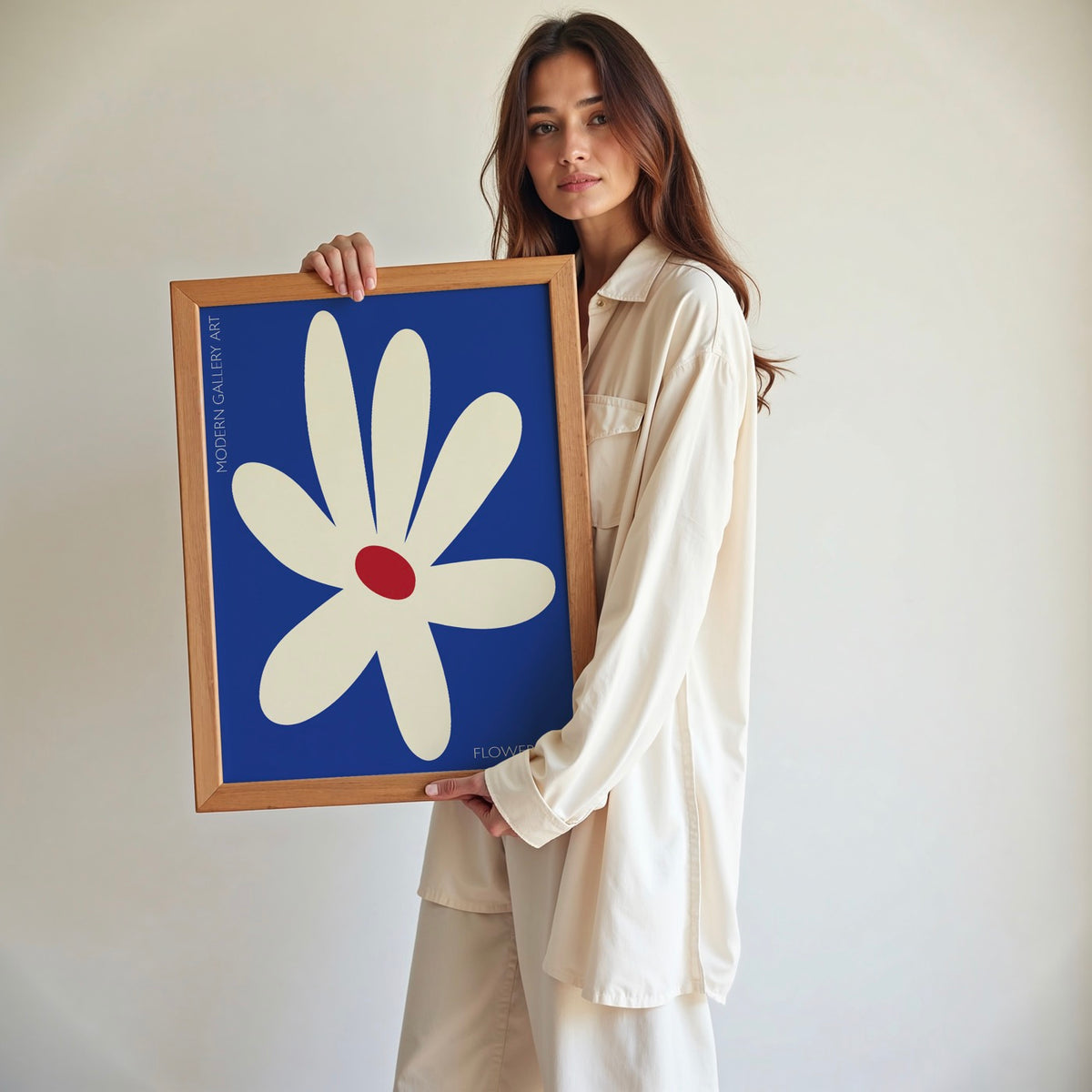 Flower N4 - Bleu