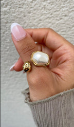 Anello perla d’acqua