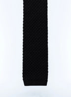 Cravate En Maille - Noir