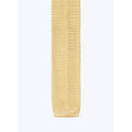 Corbata de punto de seda - Amarillo pálido