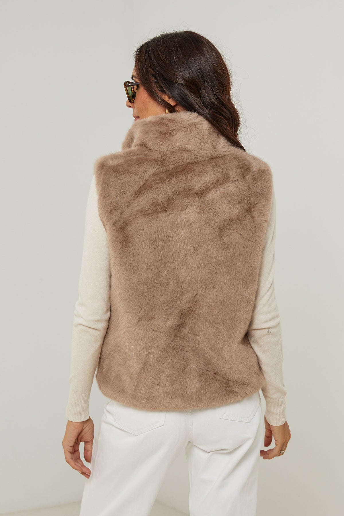 Fausse Fourrure - Taupe