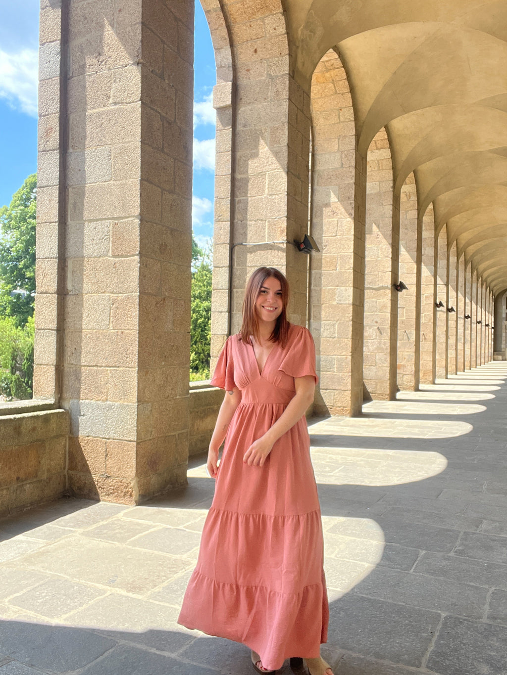 Robe Longue Bella Rose