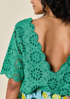Blusa Valerien - Paon