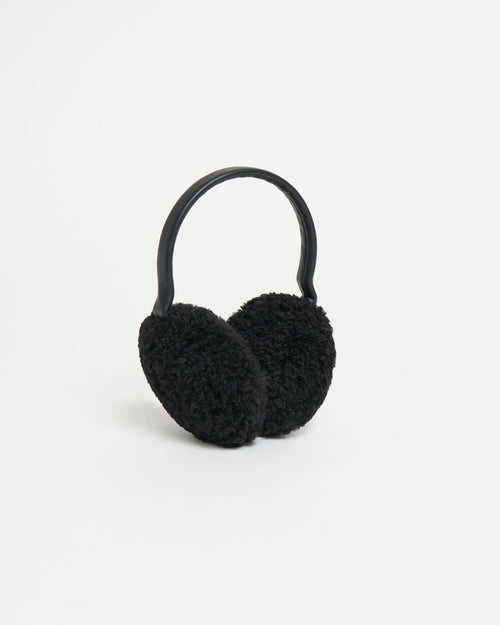 Esme Bouclette Earmuffs Black