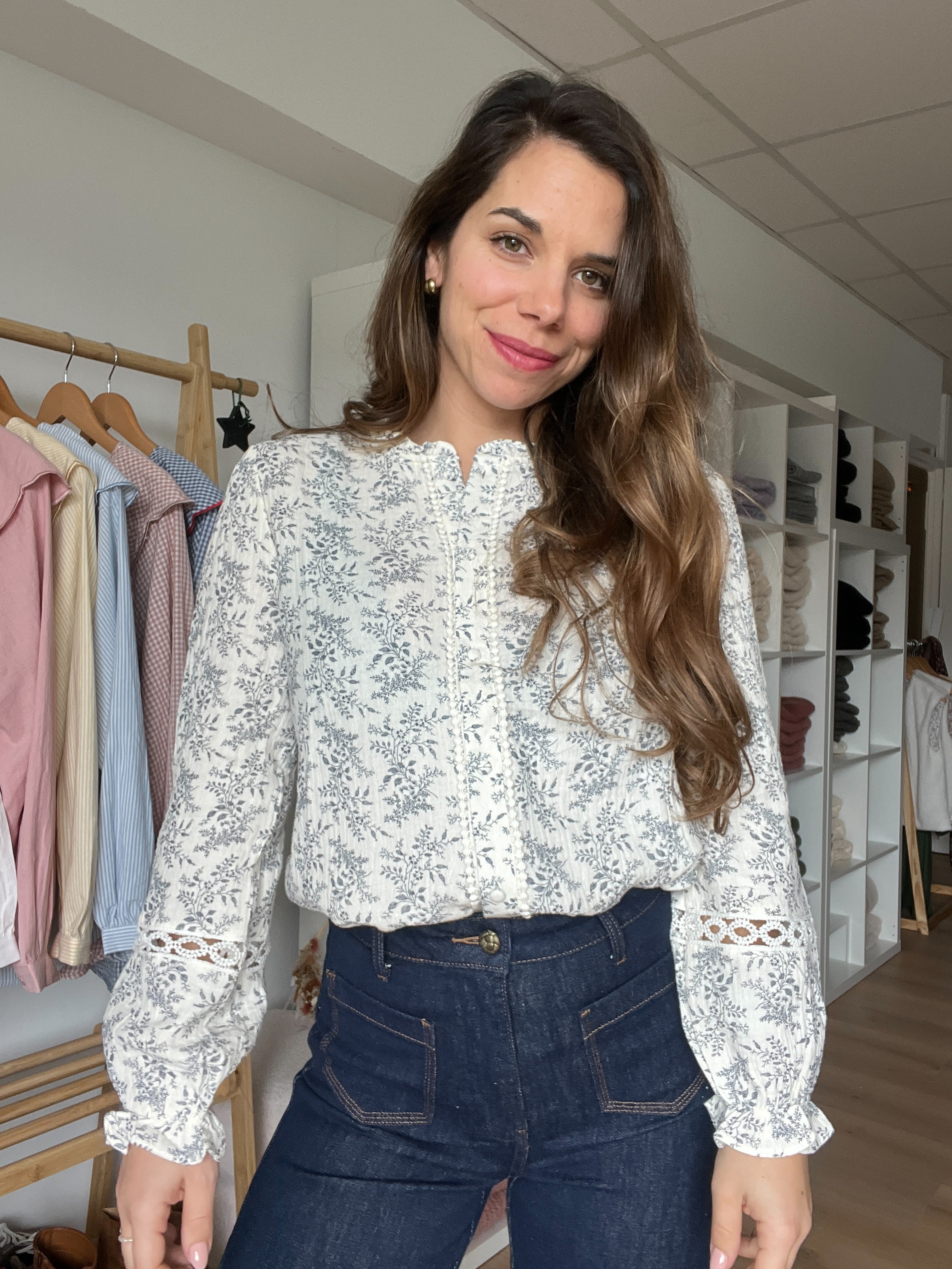 Emma Fleurie Blouse