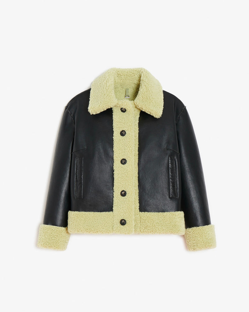 Short Reversible Charlie Coat Pistachio