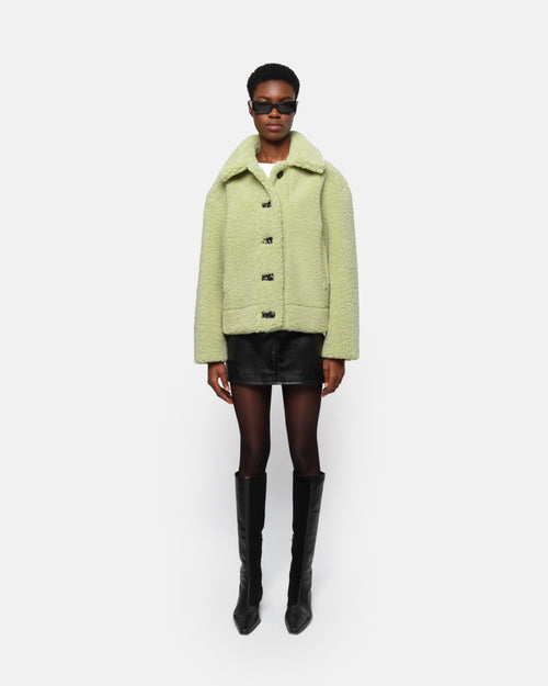 Short Reversible Charlie Coat Pistachio