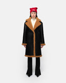 Anei Reversible Coat Hazelnut