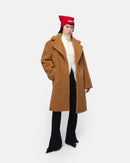 Anei Reversible Coat Hazelnut