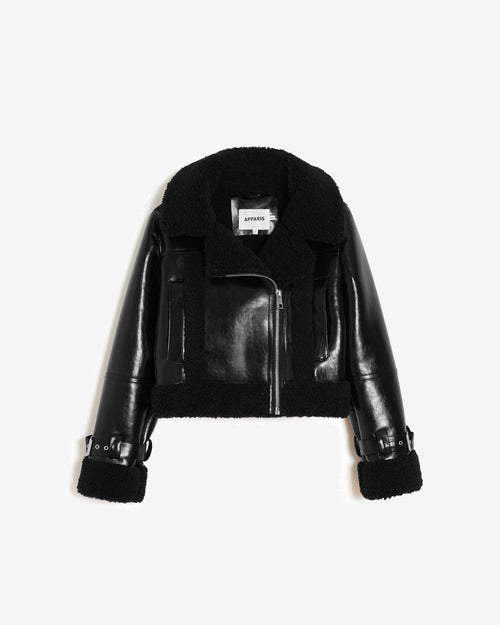 Bonded Jay Coat Black