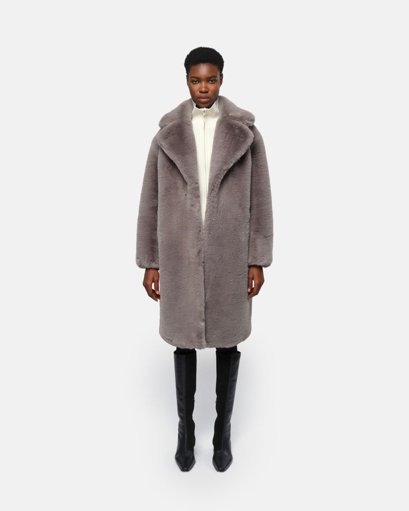 Steffi Granite Long Coat