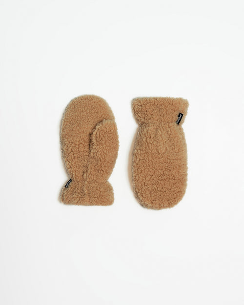Coco Bouclette Gloves Sand