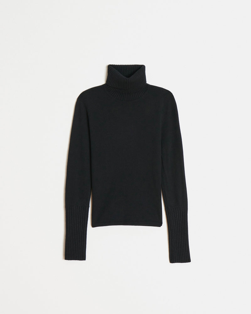Black Irene Turtleneck