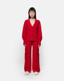 Dane Red Cargo Pants