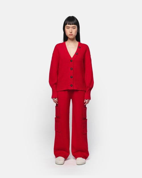 Dane Red Cargo Pants