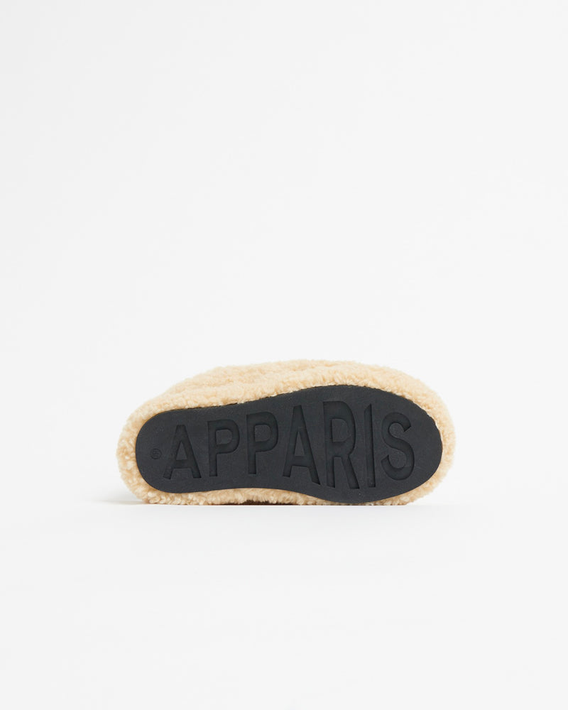 Misha Bouclette Slipper Sand