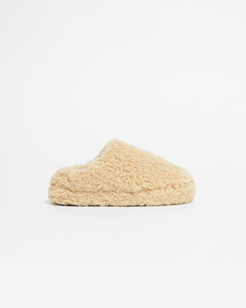 Misha Bouclette Slipper Sand
