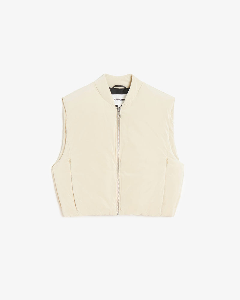 Phoenix Quilted Vest Latte
