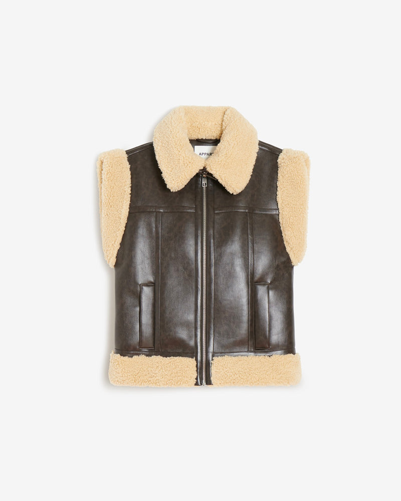 Gaia Java Bonded Vest, Sand