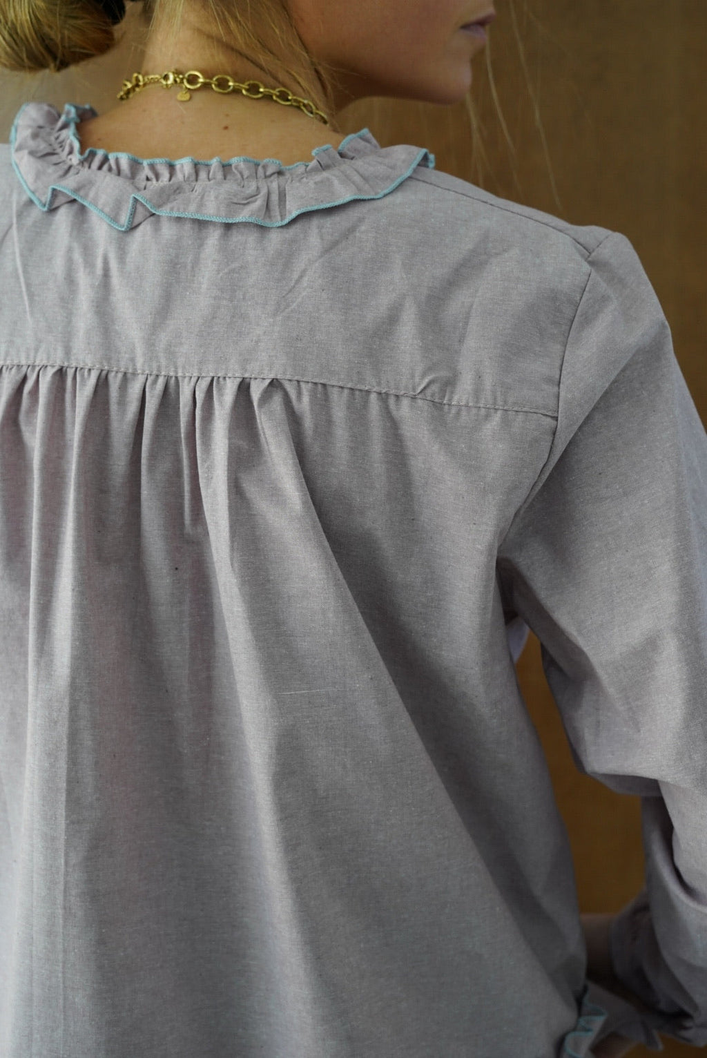 Alice Blouse Heather Lilac