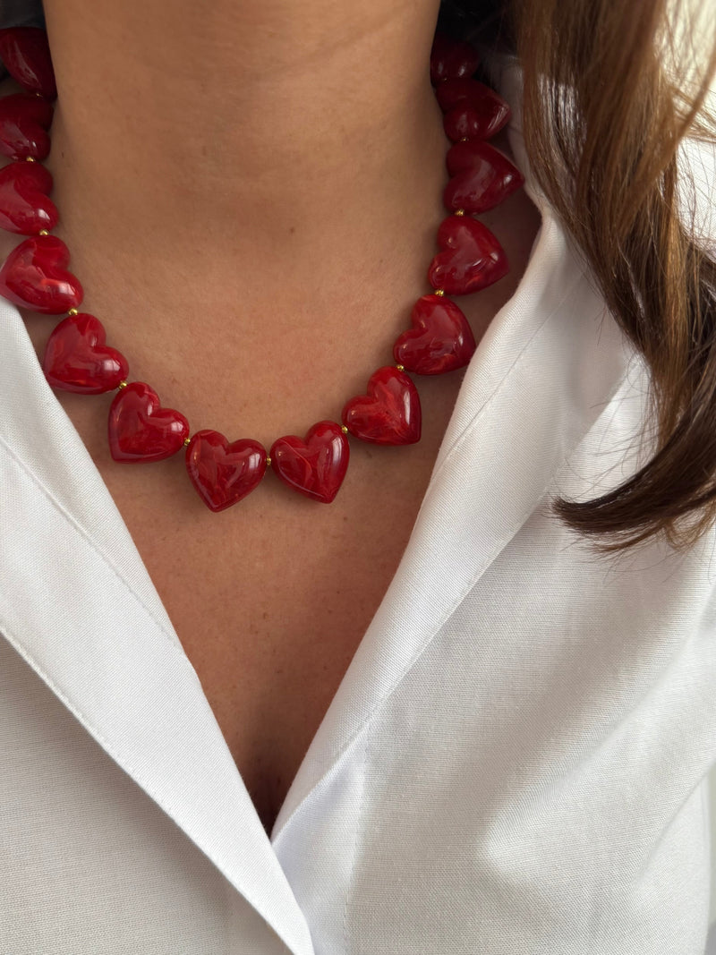 Collier Corazones